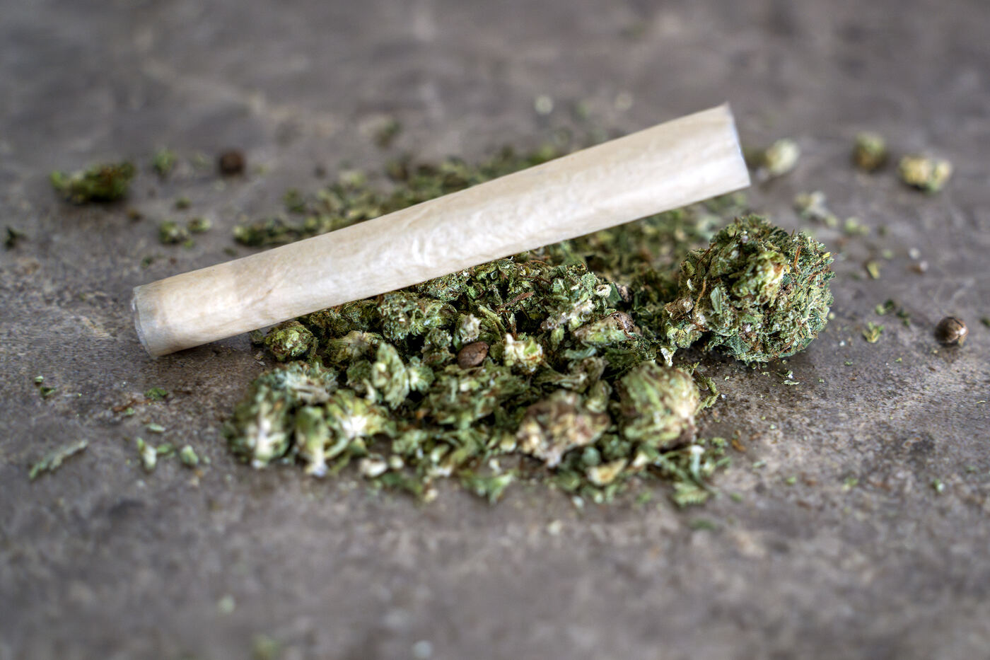 Cannabis products including tincture bottles
